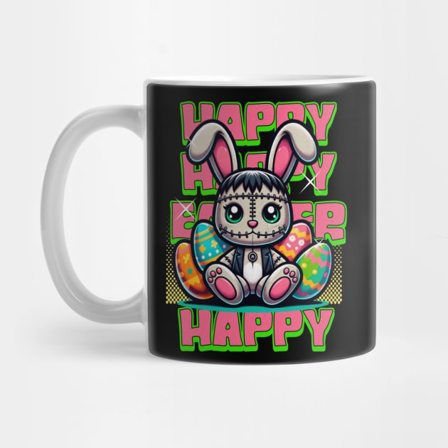 easter bunny card by Rooftrabelbo